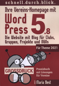 CMS-Wordpress - die Vereins-Homepage (Wordpress 5.8)